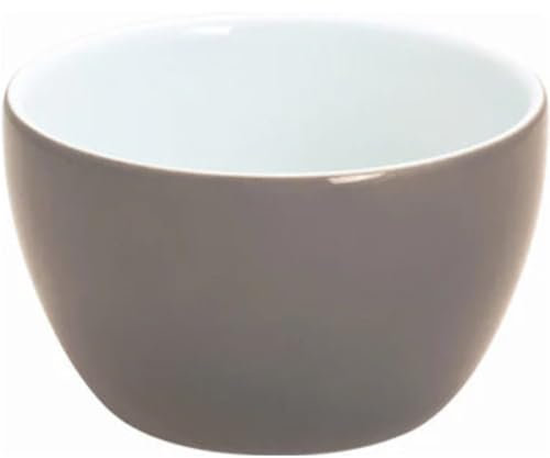 KAHLA 576008A72648C Pronto Colore Zuckerschale 0,25 l warm gray|taupe Dessertschale aus Porzellan