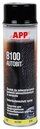 AUTO-PLAST PRODUKT Protección contra guijarros negro