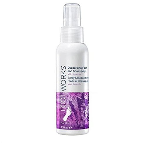 Avon Foot Works Lavender Deodorising Foot and Shoe Spray