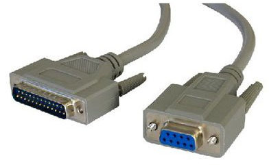 Cable-Core Câble série 9 broches femelle vers 25 broches mâle câble d'imprimante 5 metres