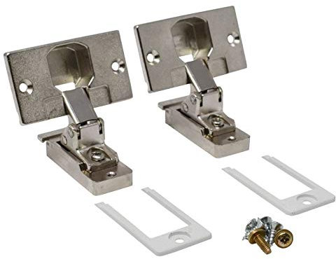 Bosch Genuine Washing Machine Door Hinge Kit 031845 - Silver, Metal, Classic, Unfinished
