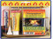 WOLFPACK LINEA PROFESIONAL - Kit Reparacion Estufas/Chimeneas, Cola Refractaria y Cordon Fibra Vidrio 8 mm. x 2,5 m.