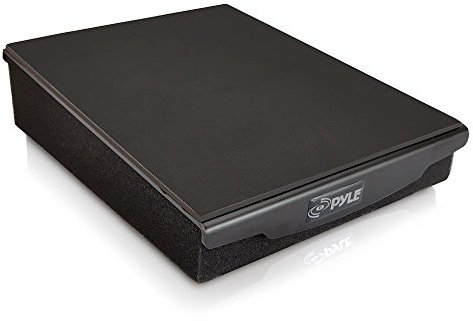 Pyle PSI04 Acoustic Sound Proofing Deadening Vibration Isolation Speaker Base,7.5 x 9.1 (Single)