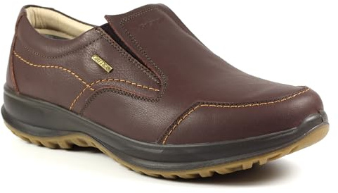 Grisport Men's Melrose Slip-On Shoes, Brown, 14.5 UK