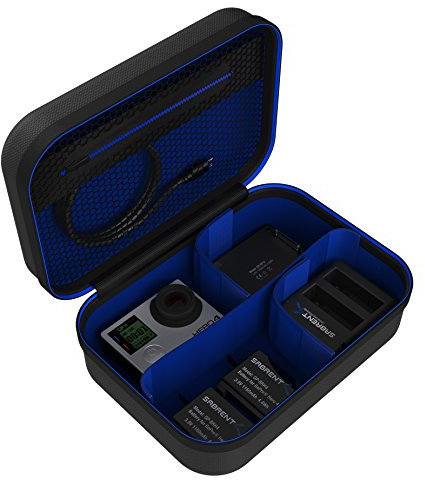 SABRENT Universal Travel Tasche für GoPro oder kleine elektronische Geräte und Zubehör [Klein] (GP-CSSL)