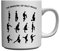 Die Ministry of Silly Walks – Monty Python Neuheit Design Spülmaschinenfest Tasse aus Keramik