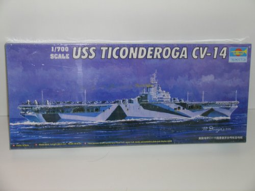 Trumpeter 1: 700 - USS Ticonderoga Carrier Cv-14