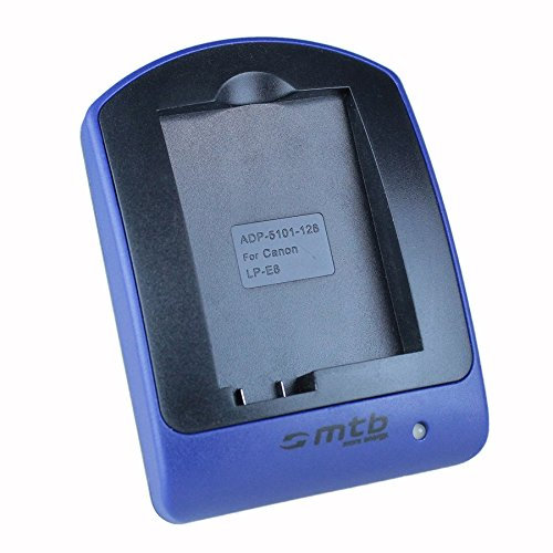 Chargeur USB (sans Cable/adapteurs) pour Canon LP-E8 / EOS 550D, 600D, 650D, 700D / Rebel T2i, T3i, T4i, T5i