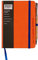 Taschenkalender / Notizbuch im A6-Format. A6 hellorange