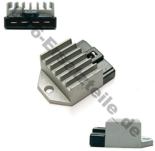 SPANNUNGSREGLER GLEICHRICHTER LICHTMASCHINEN REGLER 4-PIN 12 Volt für 2-TAKT Roller für Rexy Zest MBK ADLY Aprilia Benelli Generic KREIDLER PGO REX MALAGUTI CPI