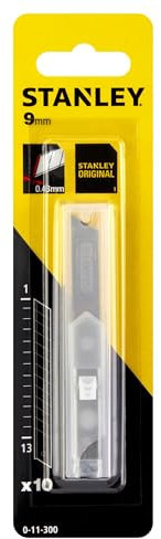 STANLEY 1-11-300 Lame a Spezzare, 9 mm, Set di 100 pz