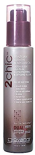 Giovanni 2chic Ultra-Sleek Leave-In Conditioning & Styling Elixir 4 fl oz Liquid