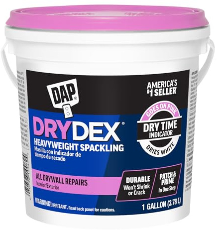 DAP 7079812347 Drydex Spackling Ga Raw Building Material, Pink/White