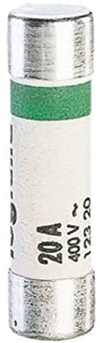 Legrand - Cartouches fusibles pour porte-fusibles - sans témoin - 8,5x31,5mm - 20A