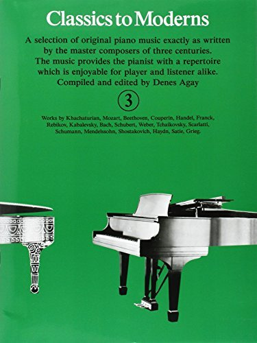 Classics To Moderns Book 3