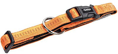 Nobby Halsband Soft Grip, orange L: 20-30 cm, B: 10 mm, 1 Stück