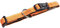 Nobby Halsband Soft Grip, orange L: 20-30 cm, B: 10 mm, 1 Stück