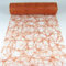 N/A 1m Sizoweb® Original Tischband Tischläufer Tischdeko Faserseide 30cm, Farbe:Terracotta