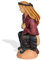 Figur Caganer Kunstharz