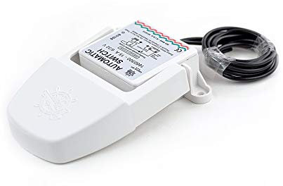 Schwimmerschalter Switch für Bilgenpumpe 12V 24V Schalter für Wasserpumpe Lenzpumpe Schlauchboot Schwimmschalter für automatisches Abpumpen in Booten