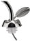 Alessi MSA32/TAP Ausgiesser für Ölflaschen Edelstahl glänzend poliert, 3.2 x 10 x 15 cm