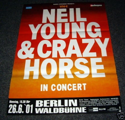 Neil Young – in Concert – 50 x 70 cm zeigt/Poster