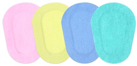 AndicAge Klebende Augenklappen für Kinder 60PCs / 3Boxen Buntes atmungsaktives Lazy Eye Patch Augenkissen für Erwachsene Kinder | Augenpolster Klebebandagen für Erwachsene Kinder