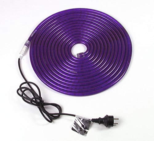 EUROLITE RUBBERLIGHT RL1-230V violett/pink 5m | Flexibler Schlauch zur Dekorationsbeleuchtung