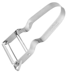 Vogue Rex Serrated Peeler St/St - 110x50mm 2x4 1/3