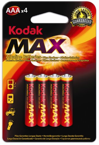Kodak Pila Alcalinas K3A-4 1,5V Pack 4 (Ecotasa En Precio - 0,04 Eur)