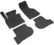 Walser DirtGuard Gummi Fussmatten Auto für Skoda Octavia II/VW Jetta III 2004-2013, VW Golf V 2003-2010, VW Golf VI 2008-2014, 100% passgenaue Auto Fußmatten, Gummimatten Auto