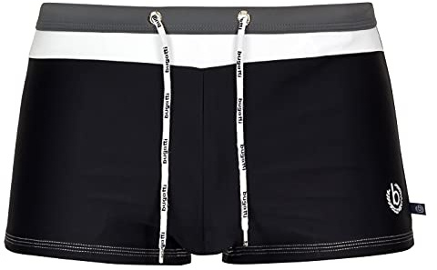 Bugatti® moderne Herren Badehose/Badepants- Gr. XX-Large (Herstellergröße: 8), Schwarz