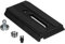 Manfrotto 501PL Rapid Connect Sliding Plate with Protective Rubber Pad, Compatible with 2203, 2254, 501, 503, for DSLRs, Compact System Cameras, Mirrorless, Black