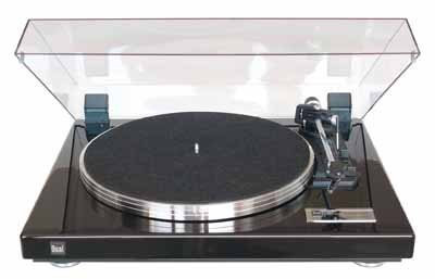 DUAL CS 460 Automatik Plattenspieler (Klavierlack, Riemenantrieb, Magnet-Tonabnehmer, Sandwich-Plattenteller) Schwarz