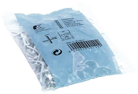 KAUFMANN Fliesenkreuz , Abstandhalter für Fliesen , für 3 mm Fugen , 250 Stück