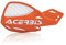 Acerbis 2072675321 Vented Uniko Handguards, Orange 2016/ White