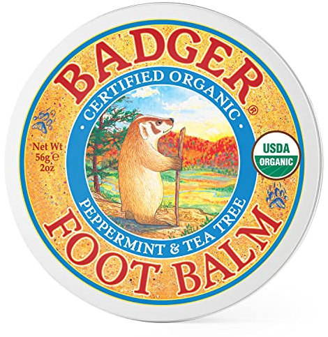 Badger Foot Balm - Fußbalsam, 1er Pack (1 x 56 g)