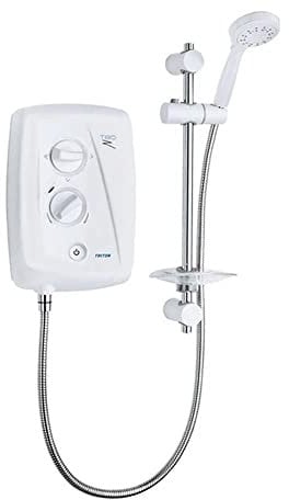 Triton SP8008ZFF Shower, White & Chrome