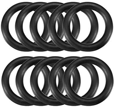sourcing map Pack mit 10 Nitrilkautschuk O-ringe metrische Dichtung Dichtring 20mm Außendmr. 14mm Innendmr. 3mm breit