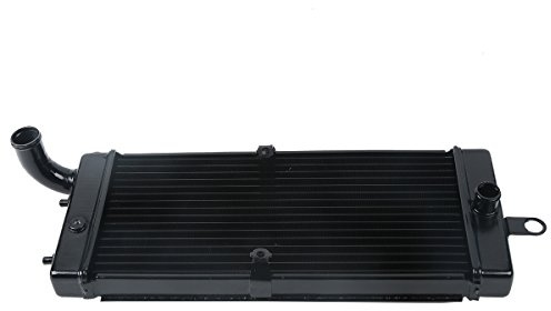 TengChang Motocicleta Negro Aluminio radiador Enfriador para Honda Shadow Ace 750 VT750C 1997 1998 1999 2000 2001 2002 2003