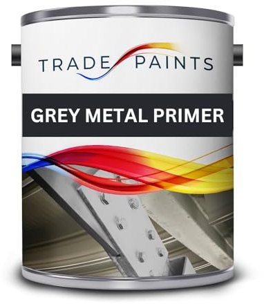Grey Oxide Bare Metal Anti Corrosion Primer Paint - 5 Litre