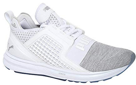 Puma Ignite Limitless Knit, Men’s Cross Trainers, White (Puma Silver), 6.5 UK (40 EU)