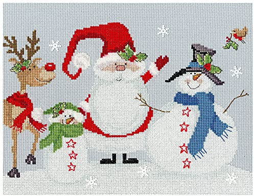 Bothy Threads Cross Stitch Kit - Snowy Friends