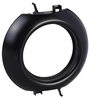 Schneider Electric Mittelrahmen für Schalter und Steckdose, Renova, schwarz, Artikelnummer WDE011423