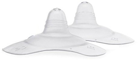 Chicco 00002253000000 Brusthütchen, klein Silikon, transparent