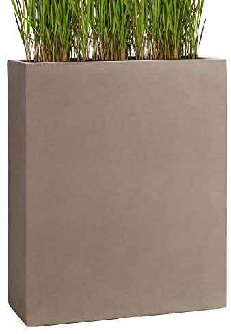 Pflanzwerk® Pflanzkübel Divider Braun 72x60x25cm *Frostbeständig* *UV-Schutz* *Qualitätsware*