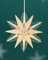 Rudolphs Schatzkiste Fensterschmuck Spanstern doppelt EL. Beleuchtet Mitte mit 2 Sterne BxHxT=24x24x8cm NEU Fensterbild Spanbaum Adventsstern Holz Seiffen Erzgebirge Stern Linde Fensterdeko