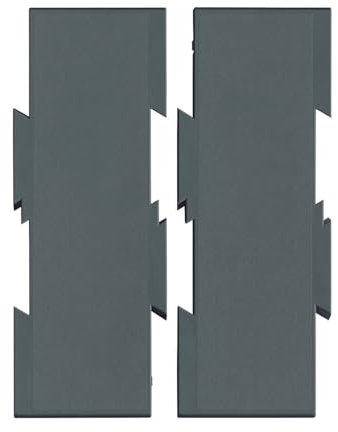 Hansa Erweiterungsplatten für Telefonschwenkarm TSA/5880104 schwarz Inh.2