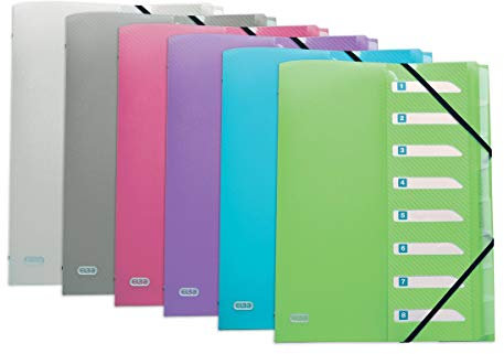 Elba Hawai Ordnungsmappe A4 aus Polypropylen, Farbe zufällig