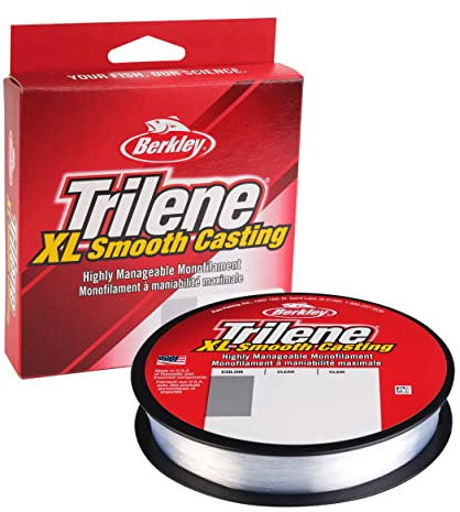 Berkley Trilene® XL®, Clear, 8lb | 3.6kg, 330yd | 301m Monofilament Fishing Line, Suitable for Freshwater Environments